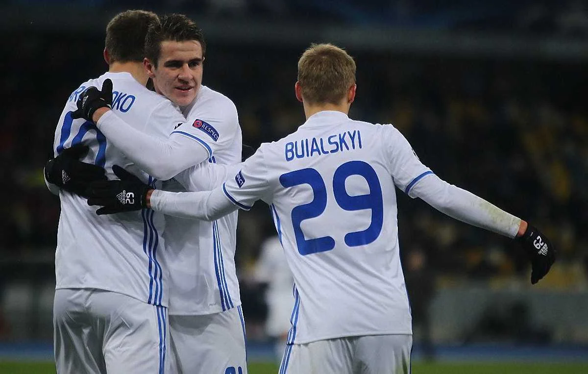 Игроки "Динамо" / Фото пресс-службы клуба