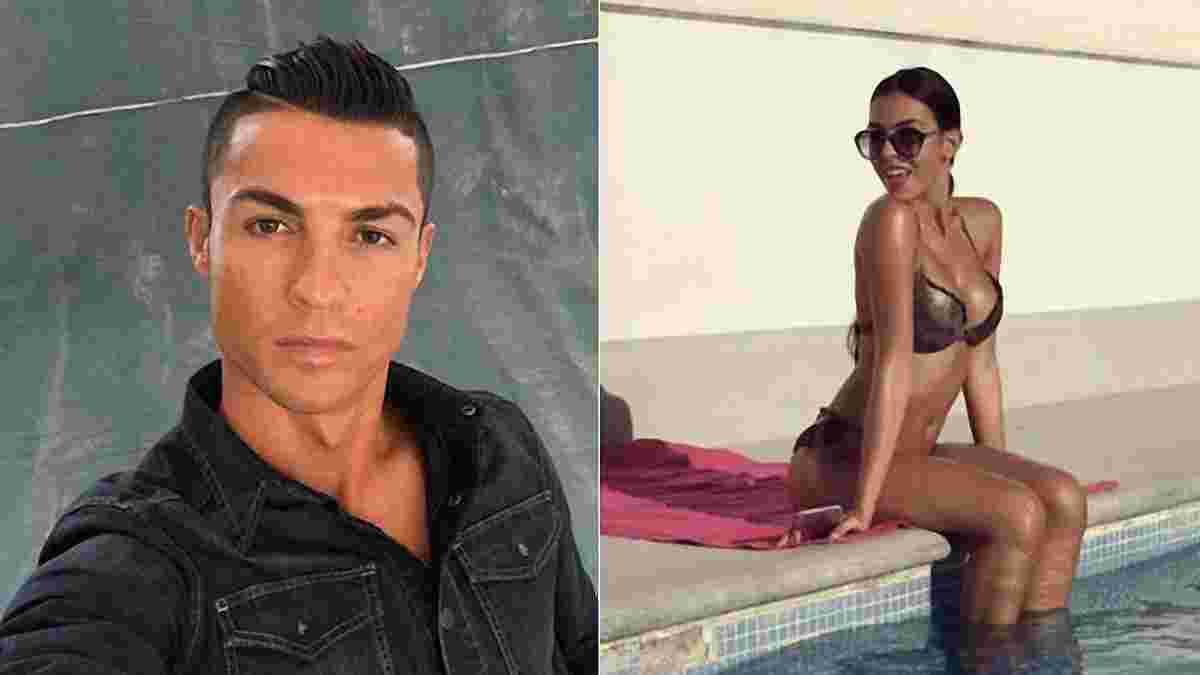 Как Роналду засветился с новой девушкой во время матча "Реал" – "Депортиво"