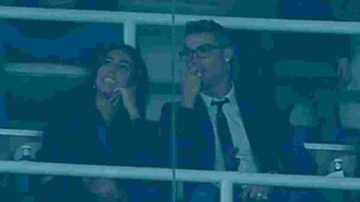 Епічна реакція Роналду та його дівчини і сина на переможний гол "Реала" 