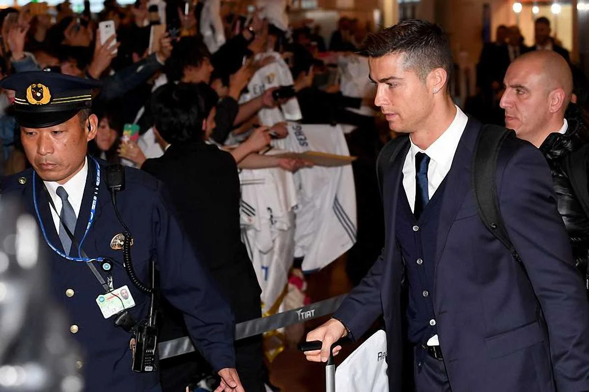 Криштиану Роналду прибыл с "Реалом" в Японию