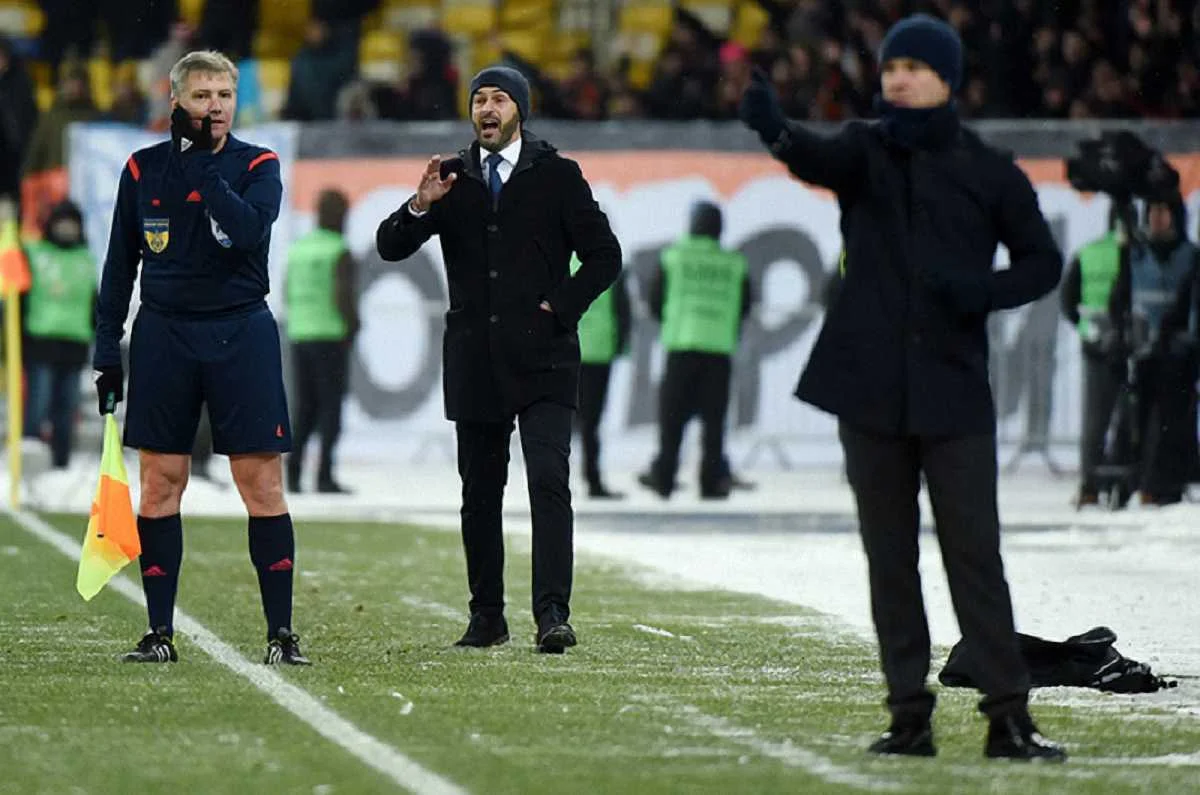 Паулу Фонсека під час матчу / Фото ФК "Шахтар"