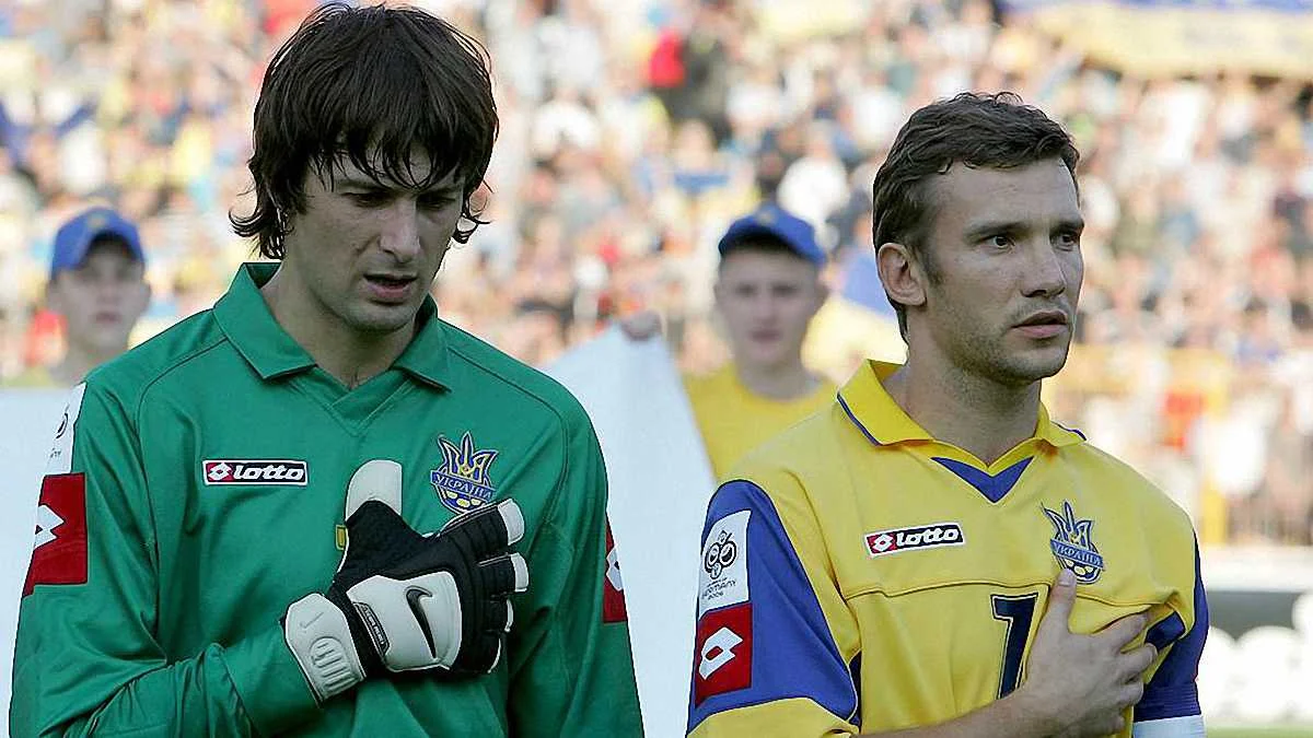 Александр Шовковский и Андрей Шевченко / фото из твиттера А. Шевченко