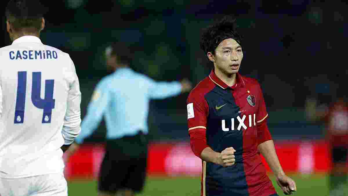 Шибасаки в матче с "Реалом" оформил 3-й самый быстрый дубль в истории клубных чемпионатов мира