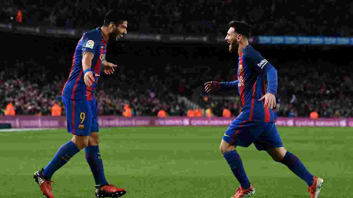 Як Суарес забив гол після дивовижного проходу Мессі у матчі "Барселона" – "Еспаньйол"