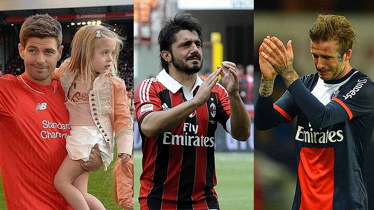 Стівен Джеррард, Дженнаро Гаттузо і Девід Бекхем / Getty Images