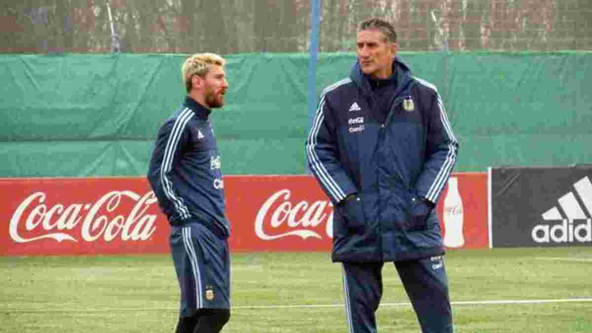 Тренер збірної Аргентини обіцяє піти у відставку, якщо ЗМІ доведуть, що командою керує Мессі
