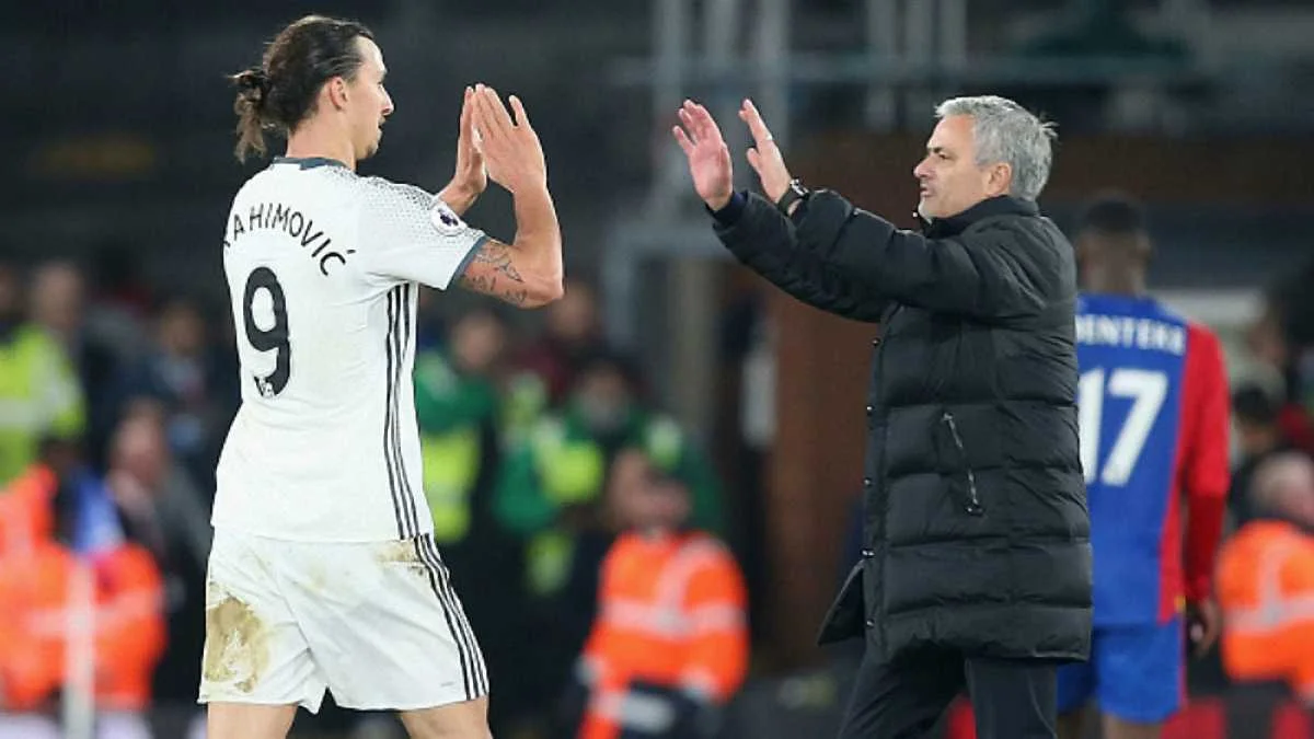 Златан Ибрагимович и Жозе Моуринью / Getty Images