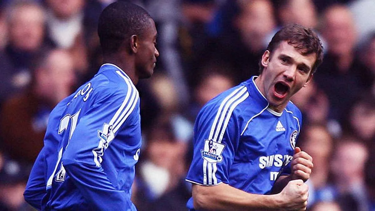 Саломон Калу і Андрій Шевченко / Getty Images