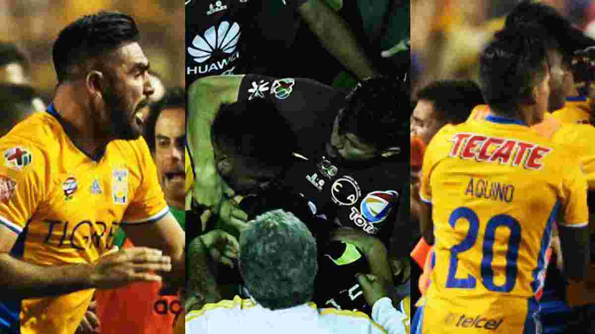 Гарячі латинські хлопці у фіналі чемпіонату Мексики: грандіозна бійка, 5 вилучень, сльози і драма
