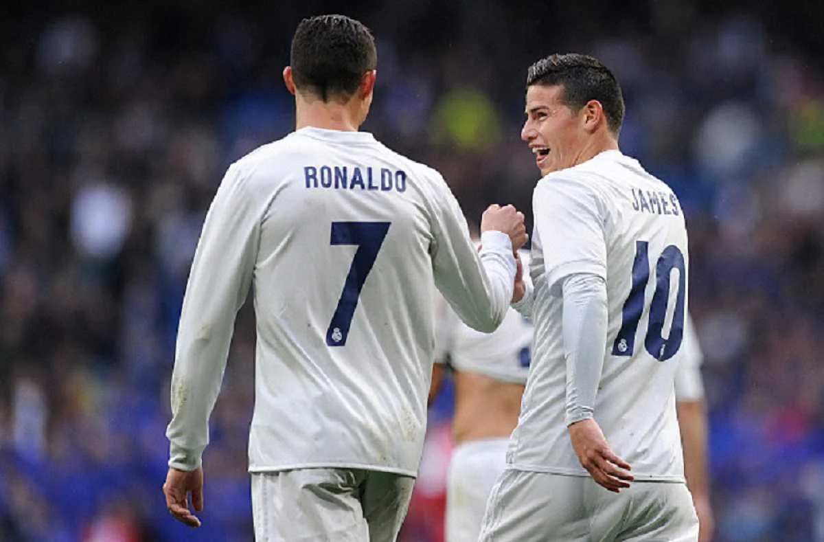 Роналду и Хамес / Getty Images