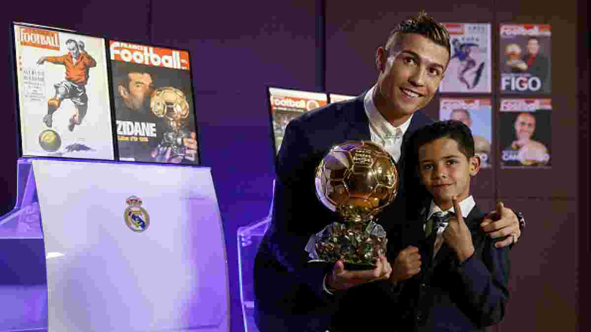 Роналду: Дети говорят моему сыну, что лучший футболист – не я, а другой игрок