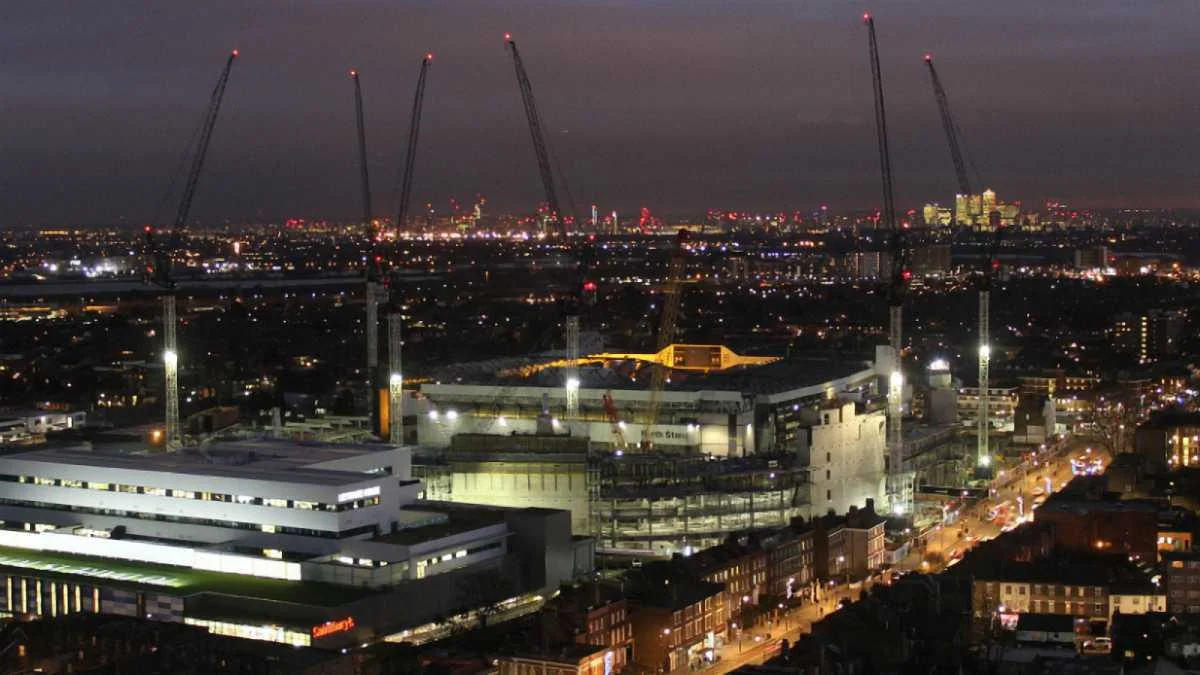 Строительство нового "Уайт Харт Лейн"