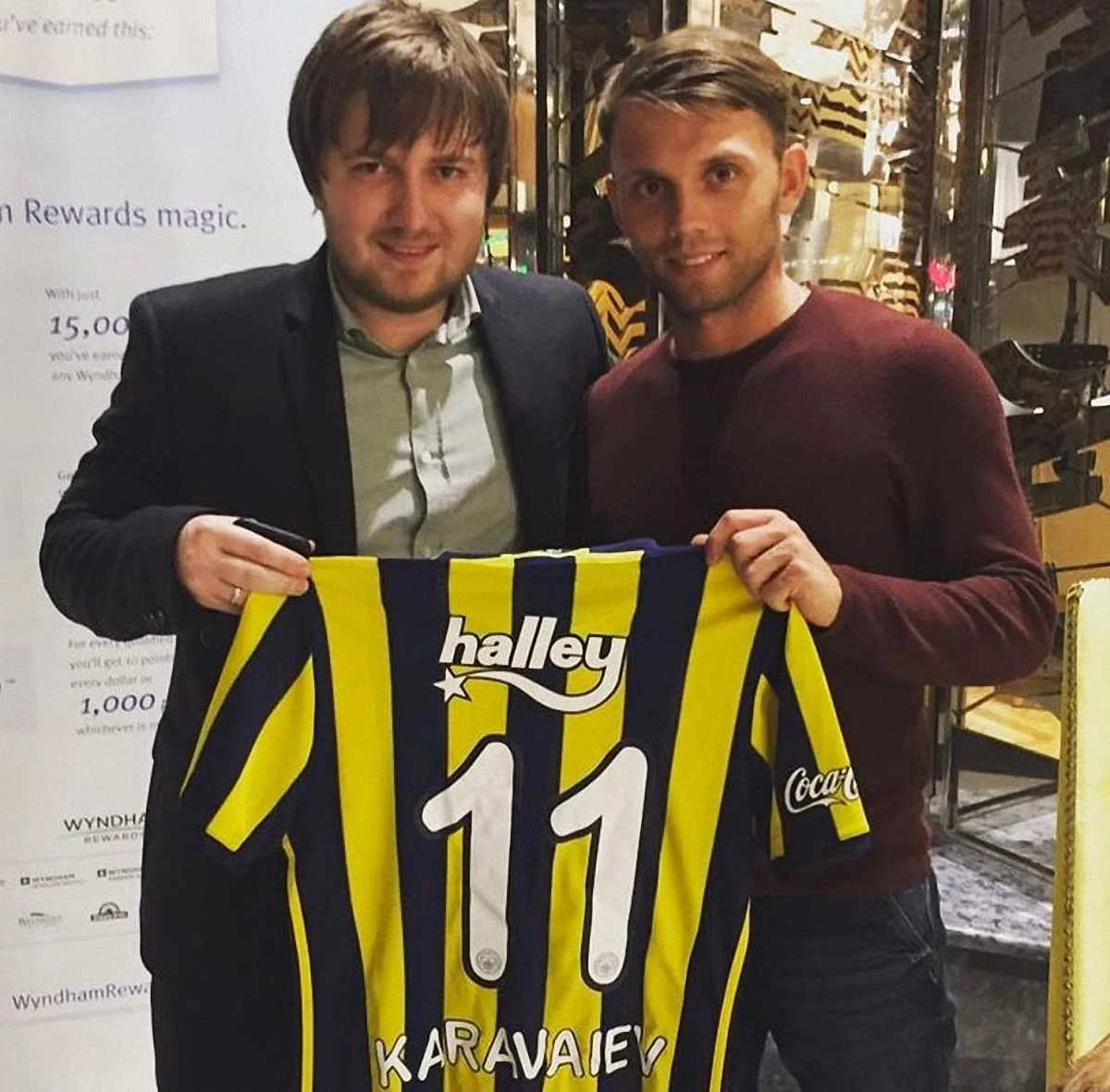 Шаблий и Караваев / Instagram