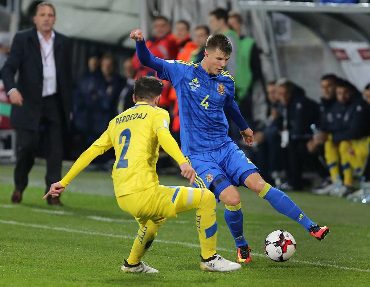 Соболь у матчі з Косово / ФФУ