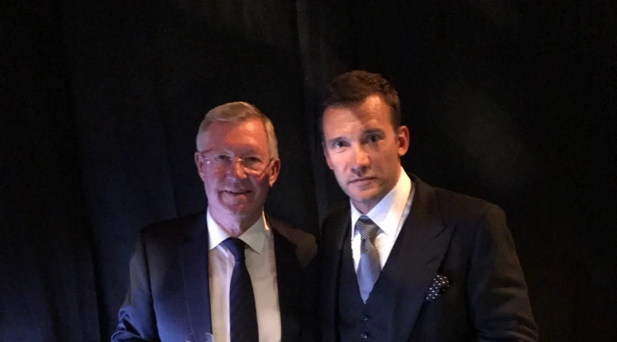 Андрій Шевченко та Алекс Фергюсон / ФФУ