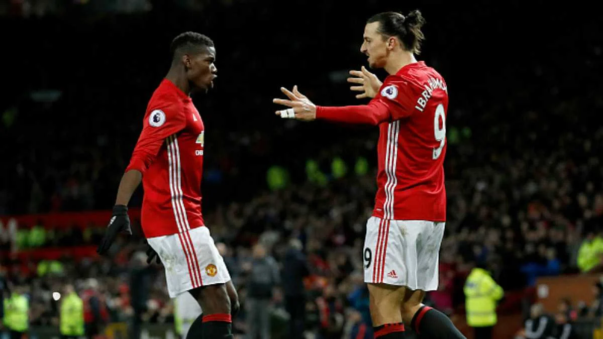 Поль Погба та Златан Ібрагімовіч / Getty Images