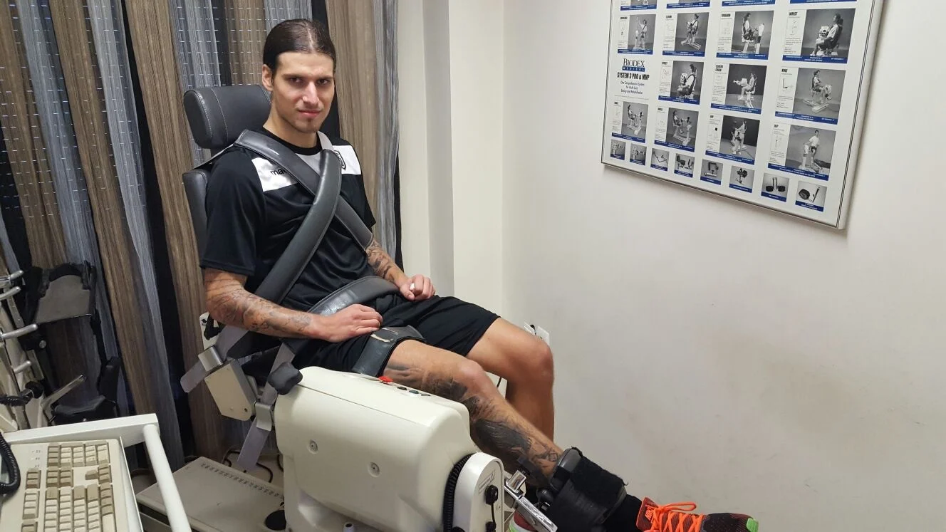 Александар Прійовіч на медогляді / Офіційний сайт ПАОКа