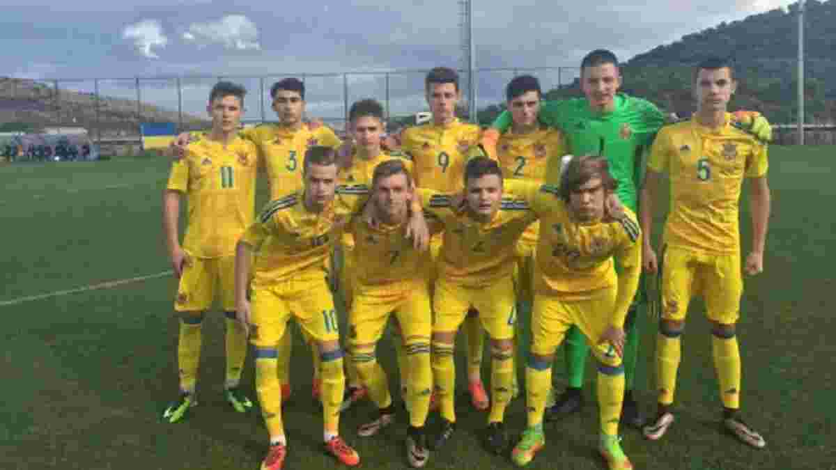 Збірна України U-16 програла Греції у Кубку Егейського моря