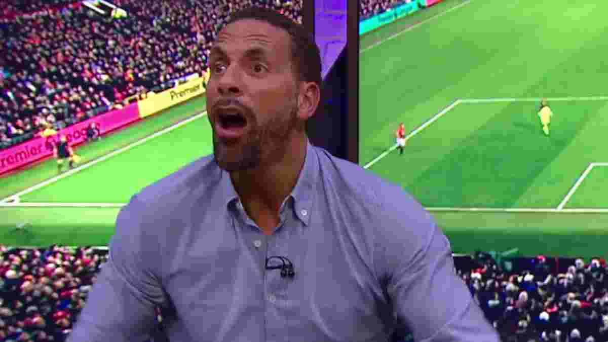 Как Фердинанд безумно радовался голу Ибрагимовича в ворота "Ливерпуля"