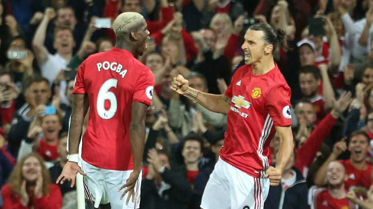 Поль Погба і Златан Ібрагімовіч / Getty Images