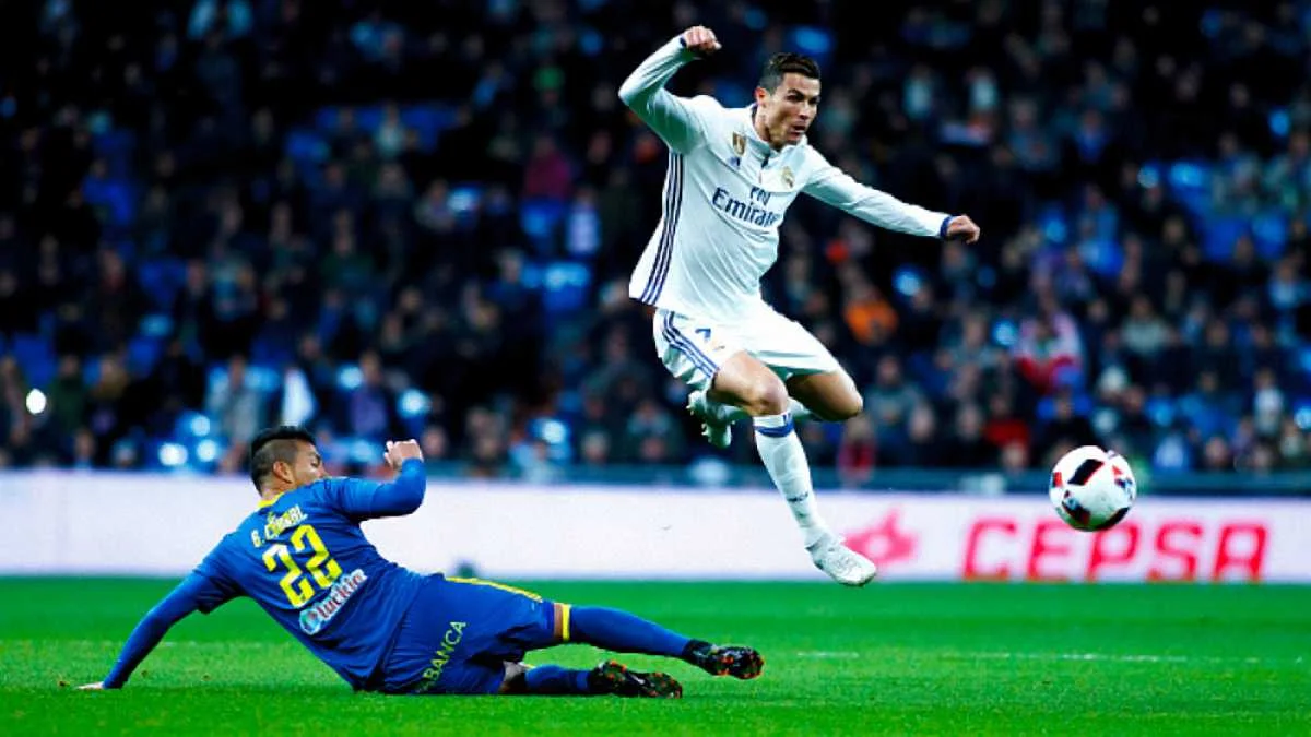 Криштиану Роналду против "Сельты" / Getty Images