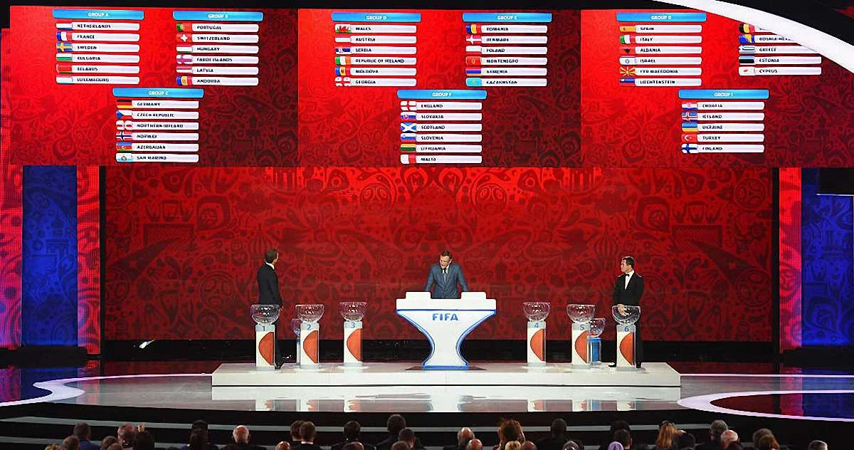 Жеребкування відбіркового турніру ЧС-2018 / Getty Images
