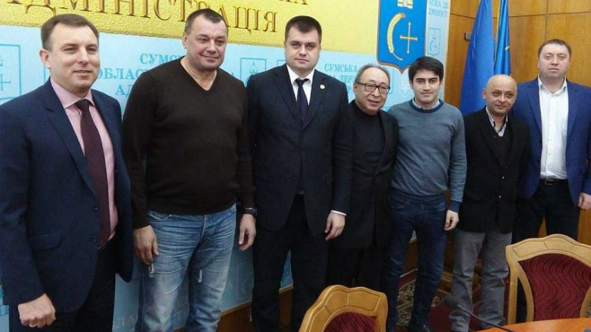 Владимир Лютый с новыми инвесторами ПФК "Сумы"