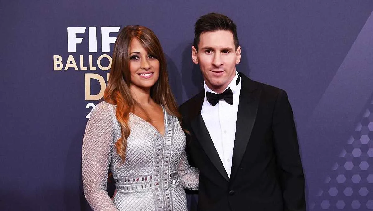 Месси и Антонелла / getty images