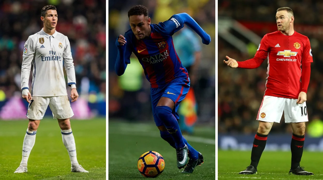 Роналду, Неймар, Руни / Коллаж "Футбол 24"