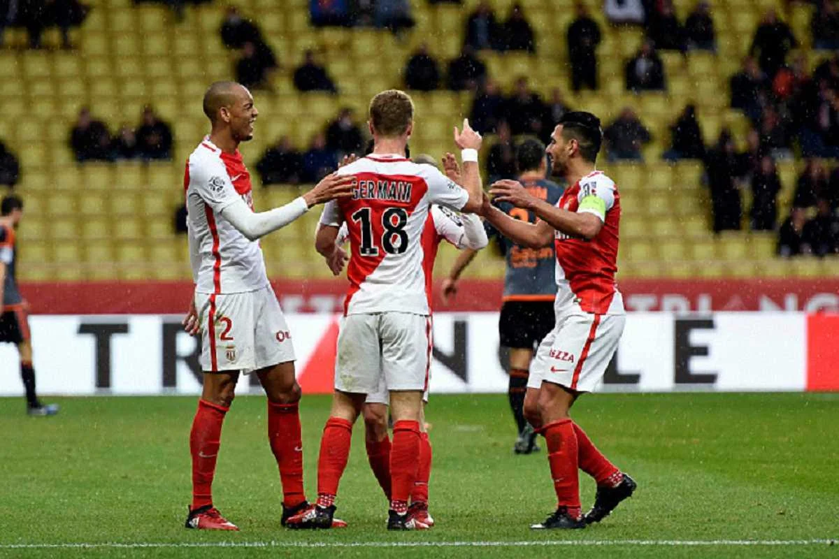 "Монегаски" святкують гол / getty images