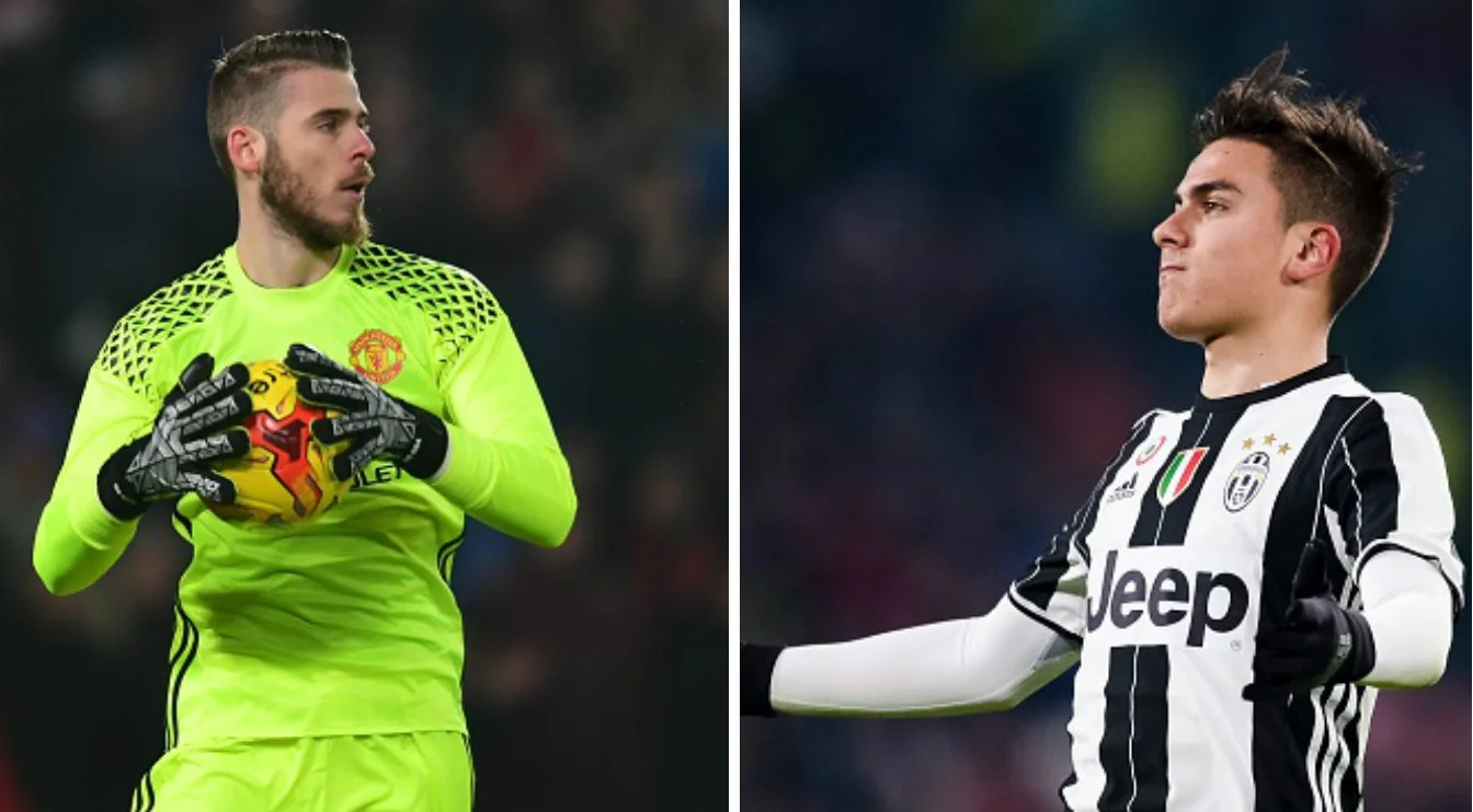 Давид Де Хеа и Пауло Дибала / Getty Images