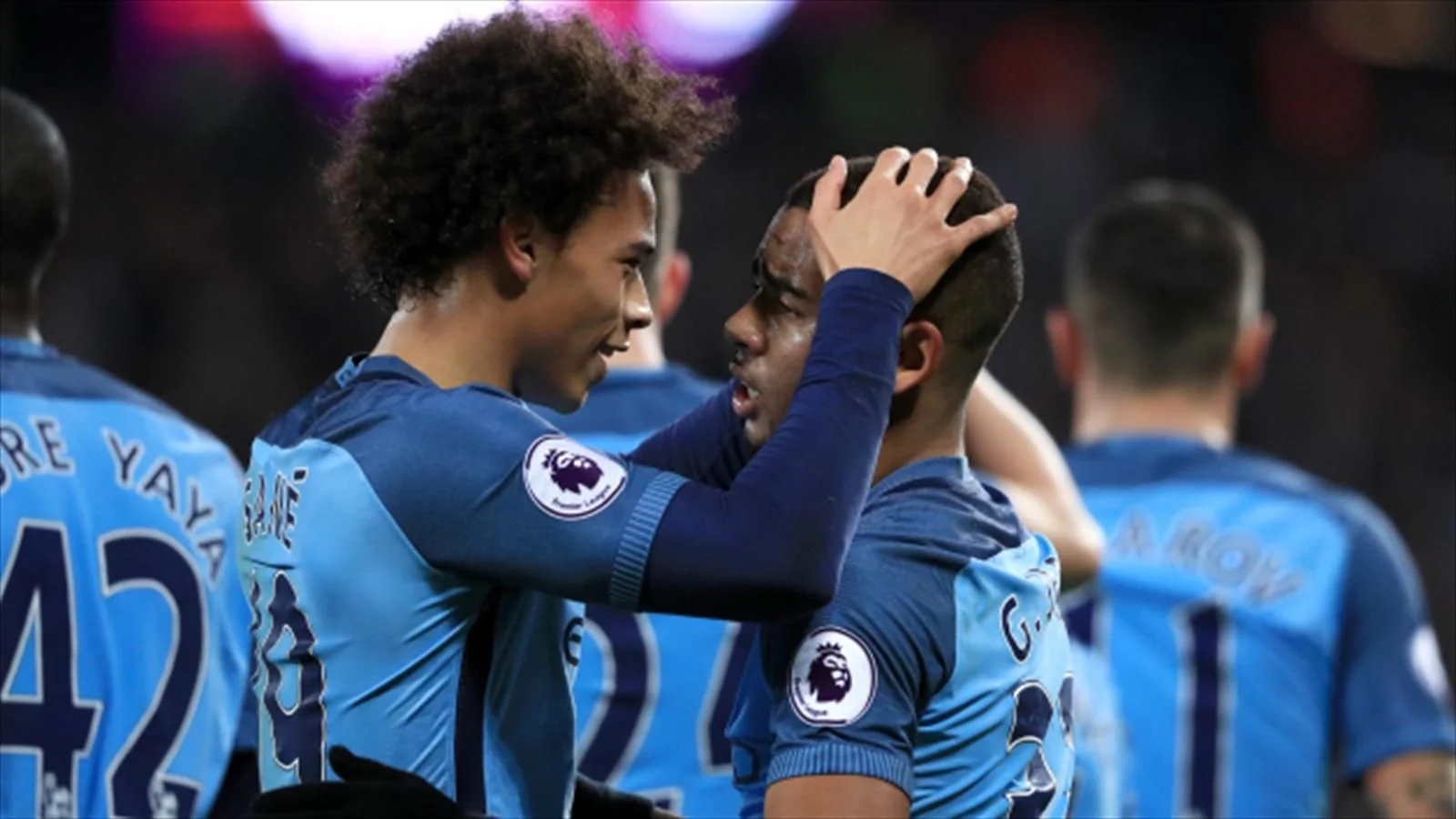 Габріел Жезус (справа) і Сане