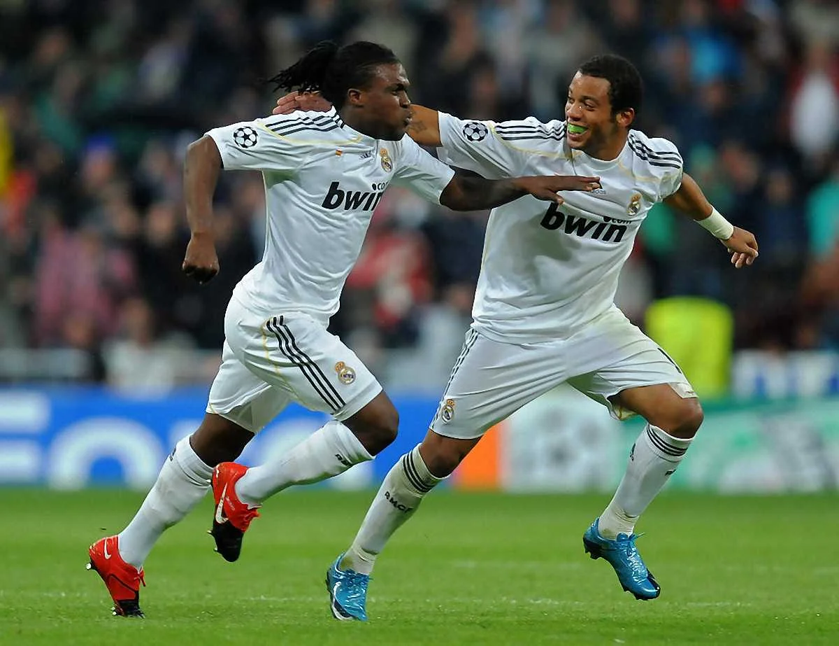 Дренте и Робинью в "Реале"