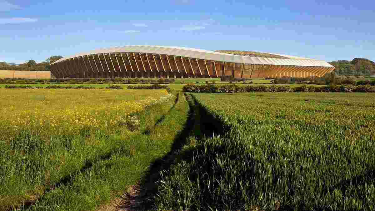 "Форест Грін Роверс" збудує перший в світі стадіон виключно з дерева