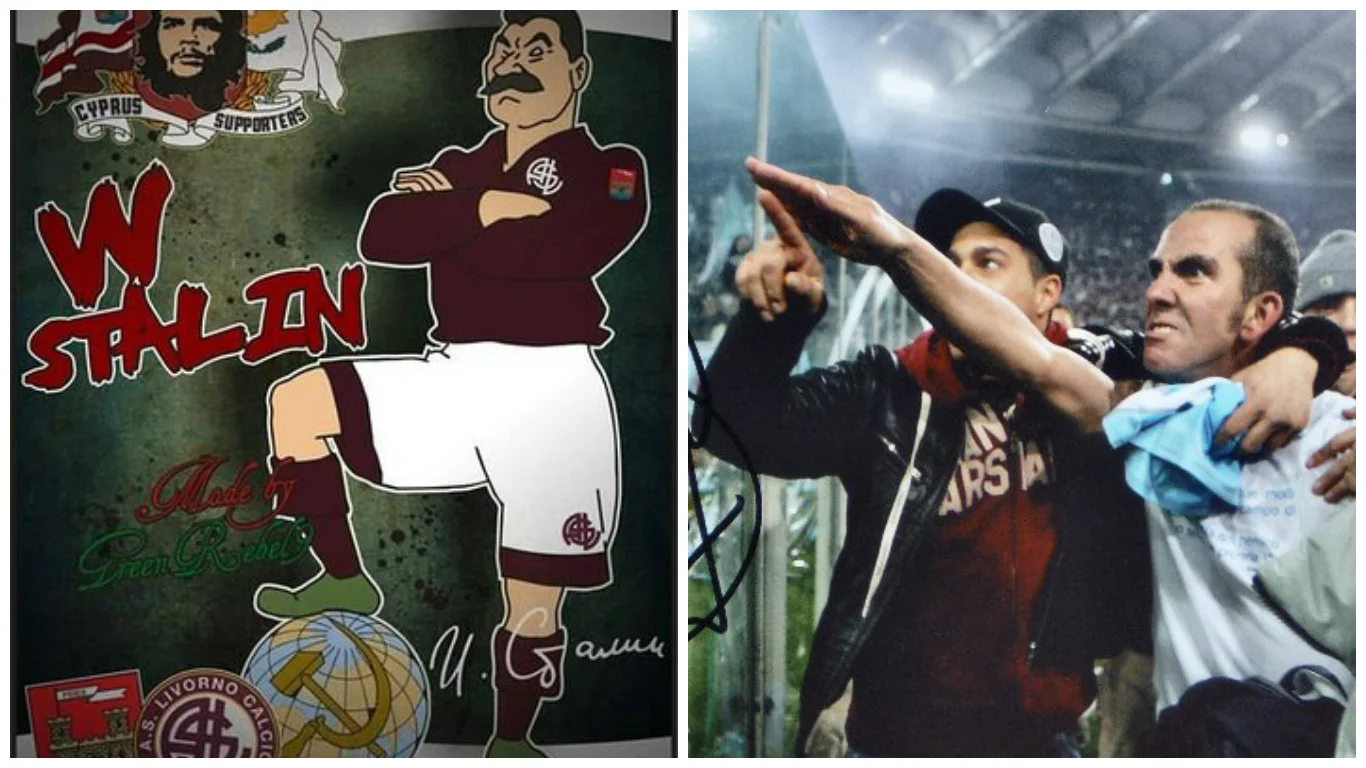 Сталін – ікона "Ліворно", Ді Каніо – ідол для "лаціалі"