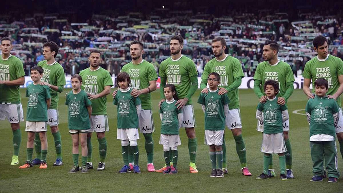 "Ми всі Зозуля" від гравців "Бетіса" на матчі проти "Валенсії"