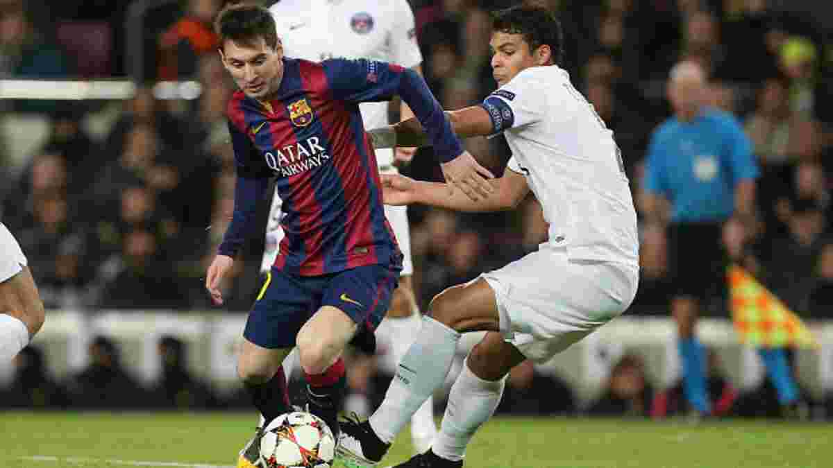 Тьягу Сілва: "Барселона" грає так, як схоче Мессі