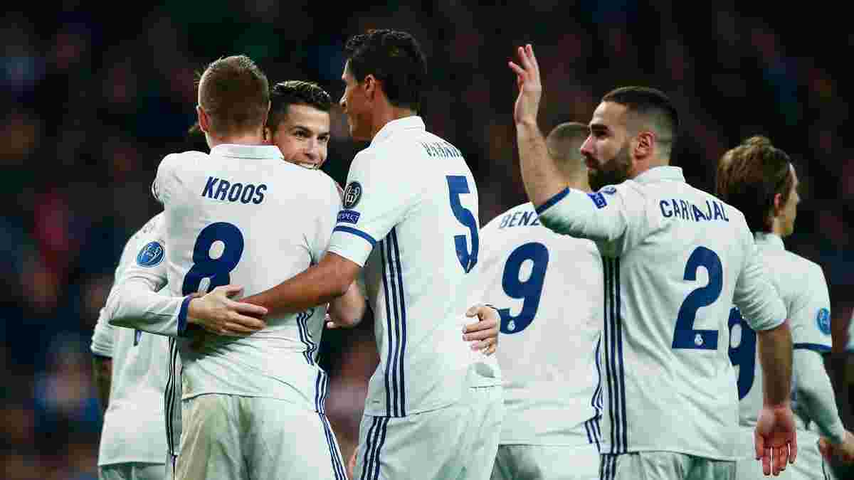 "Реал" лише двічі проходив у наступний раунд єврокубків, вигравши у першому матчі з рахунком 3:1