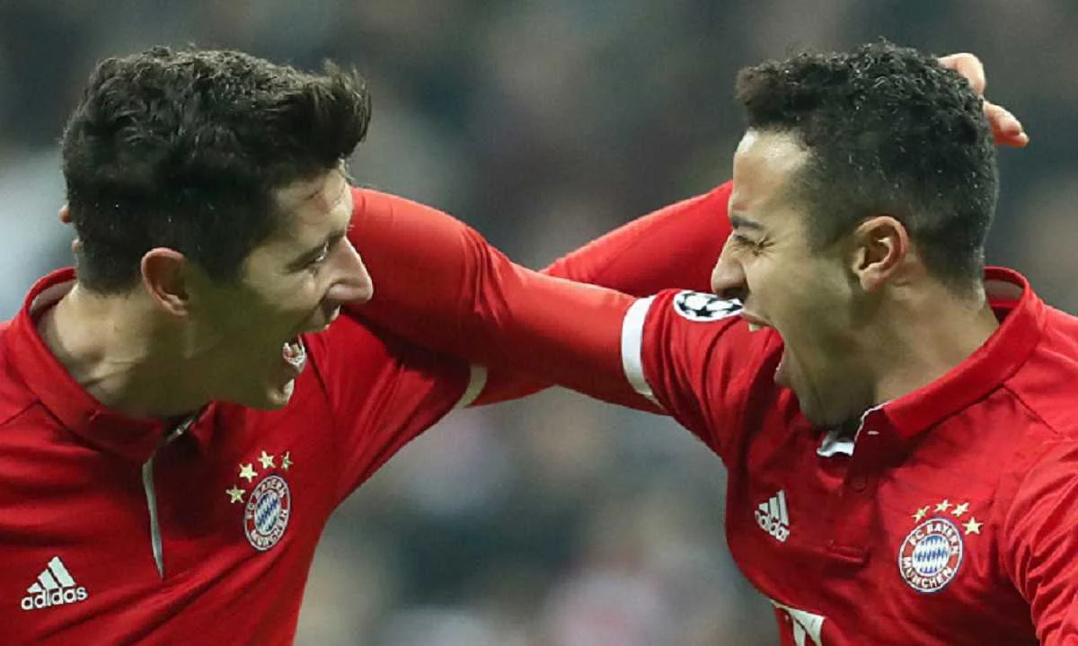 Левандовски и Алькантара / getty images