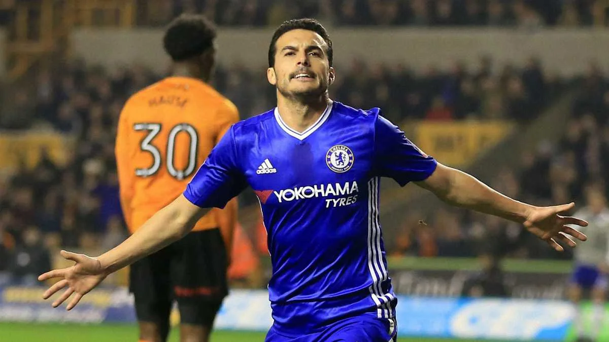 Педро святкує переможний гол