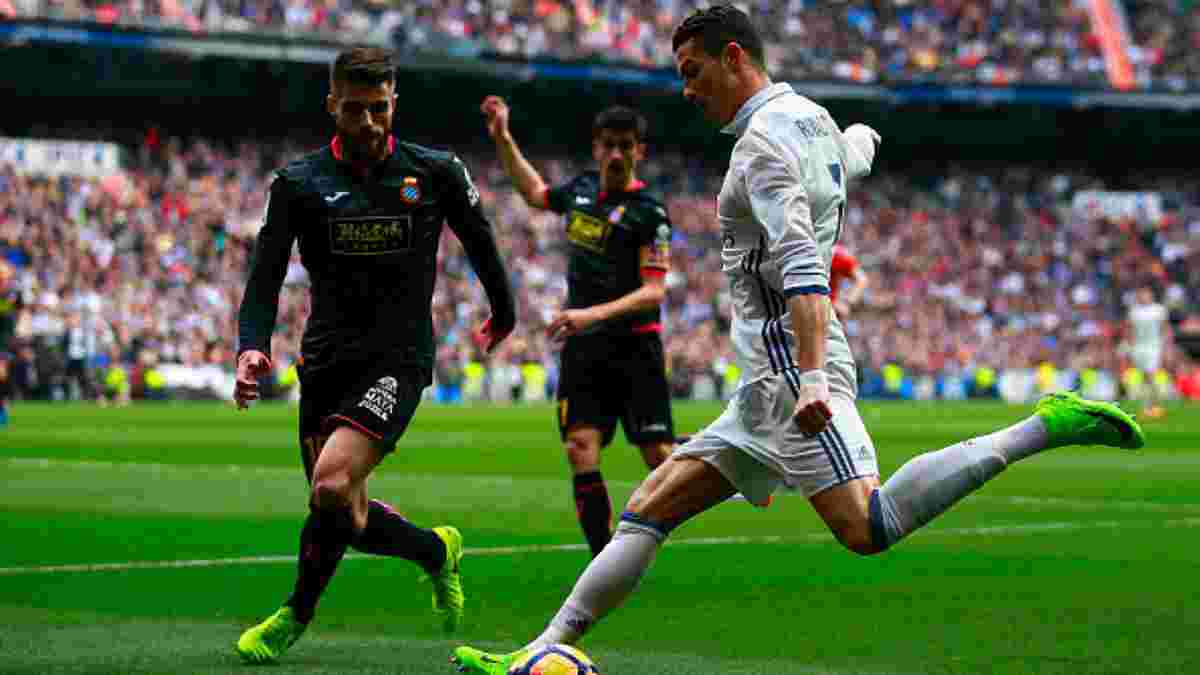 Роналду знищив суперника царським фінтом у матчі "Реал" – "Еспаньйол"