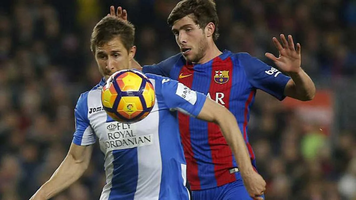 Серхі Роберто у матчі з "Леганесом" / getty images