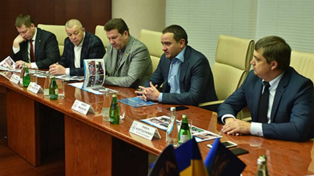 Засідання ФФУ і УЄФА / фото ФФУ