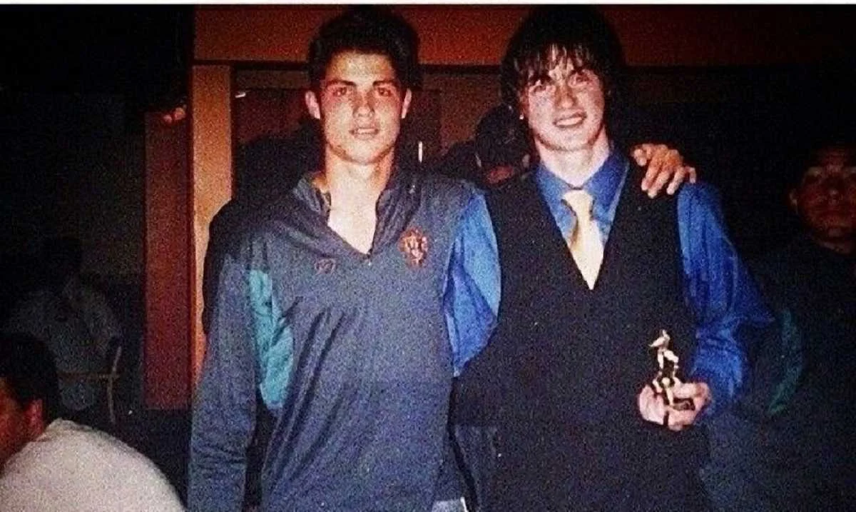 Кріштіану Роналду та Артем Мілевський / соцмережі