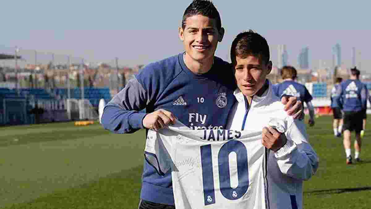 Мальчик, сыгравший ключевую роль в спасении игроков "Шапекоэнсе", посетил клубную базу "Реала"