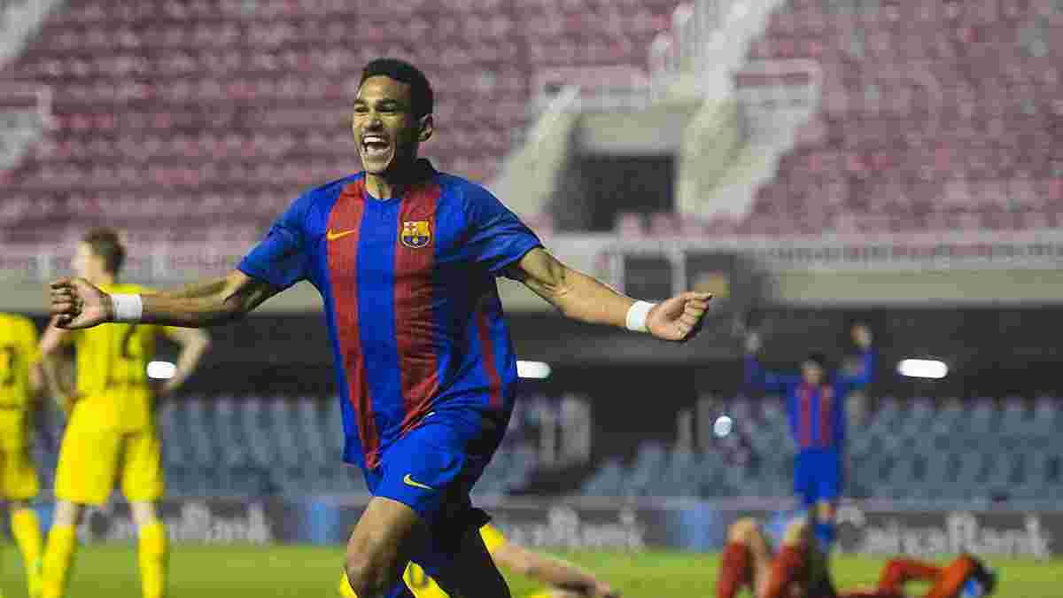 Нападающий "Барселоны" U-19 Мбула забил сумасшедший гол "Боруссии" Д, включив режим Роналдиньо
