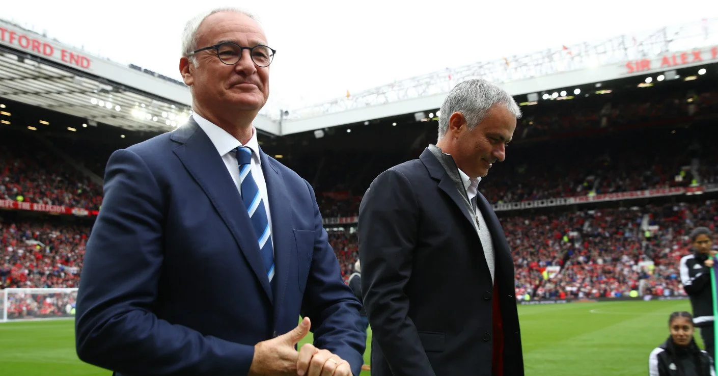 Клаудио Раньери и Жозе Моуринью