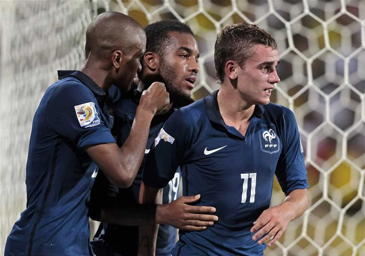 Грізманн і Ляказетт здавна грали пліч-о-пліч за збірну Франції