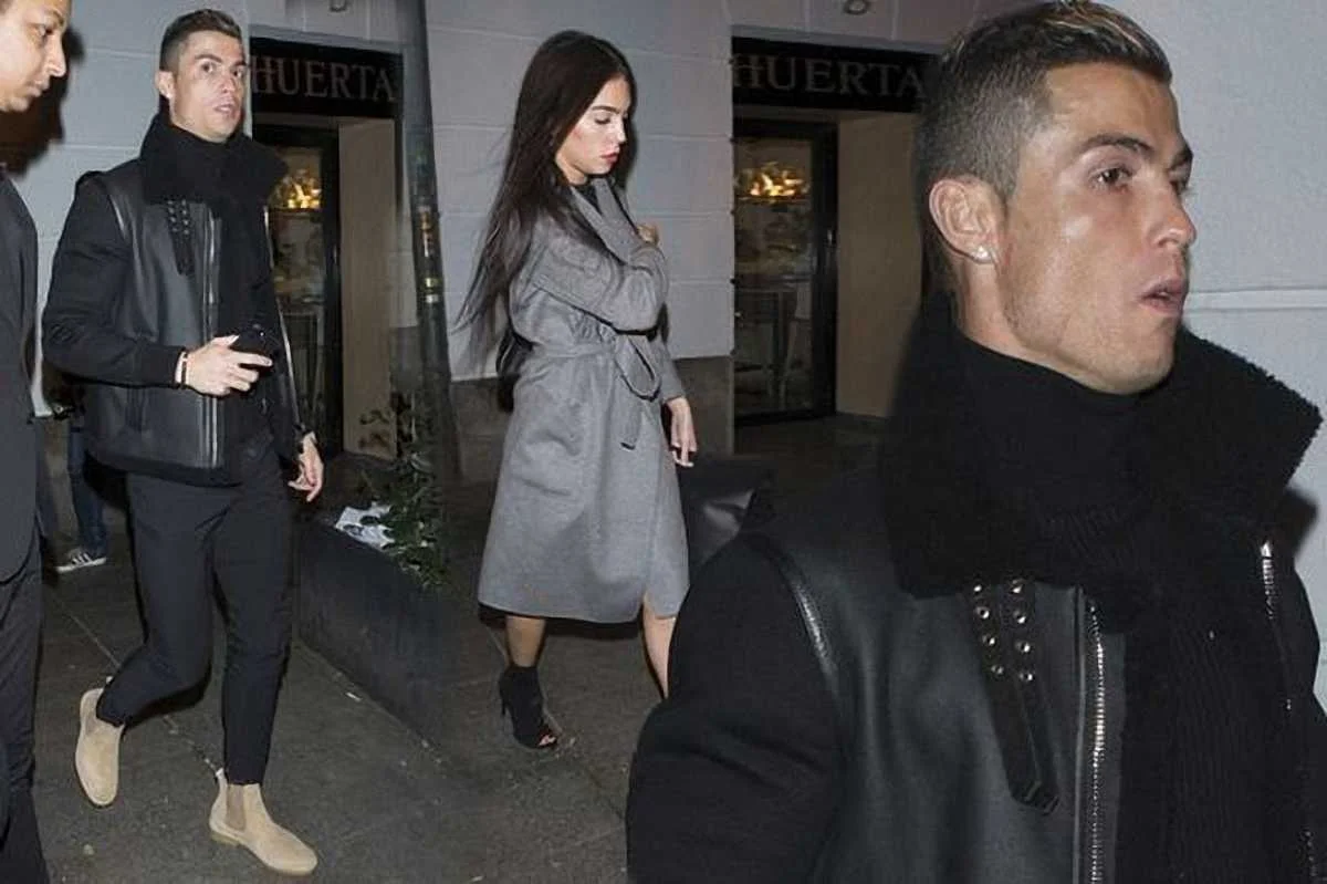 Роналду і його Джорджина порушують на дорогах Мадрида / фото The Mirror