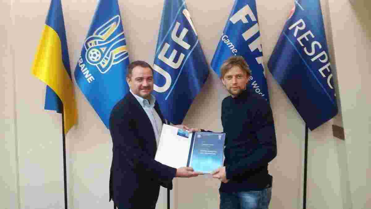 Тимощук отримав тренерський PRO-диплом УЄФА